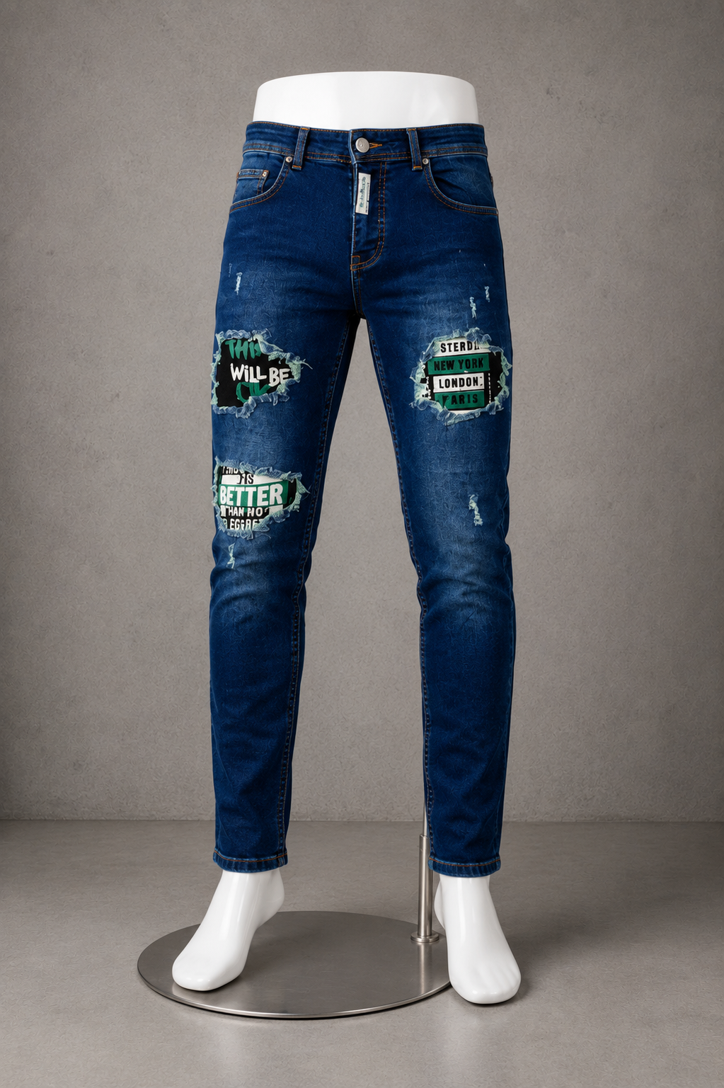 DNM Skinny Fit Jeans pants.(FFFF)