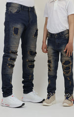 Kids Distressed Denim Jeans