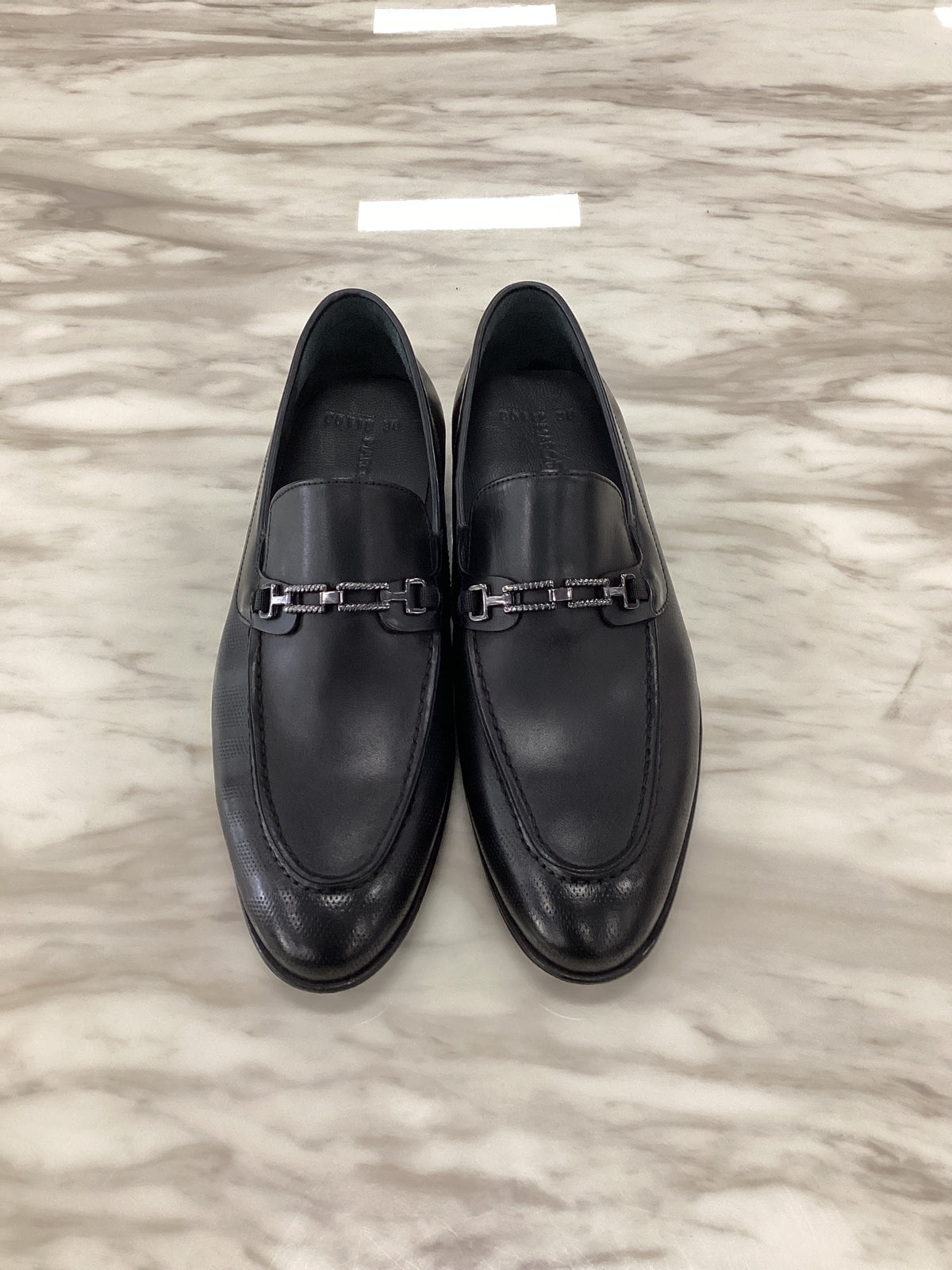 Marco Divaio Men’s Leather Horsebit Loafers.(FFF)