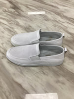 Men’s White Slip-On Casual Shoes