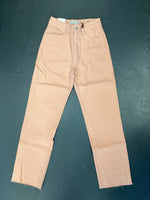 QU Style Women’s 100% Cotton Straight Leg Jeans