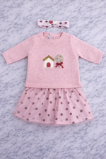 Indigo Girls Outfit Set with Headband