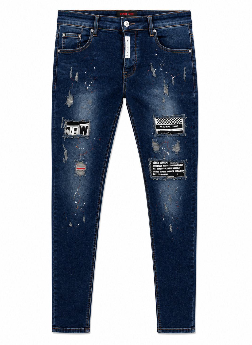 DNM Skinny Fit Jeans Pants.(FFFF)