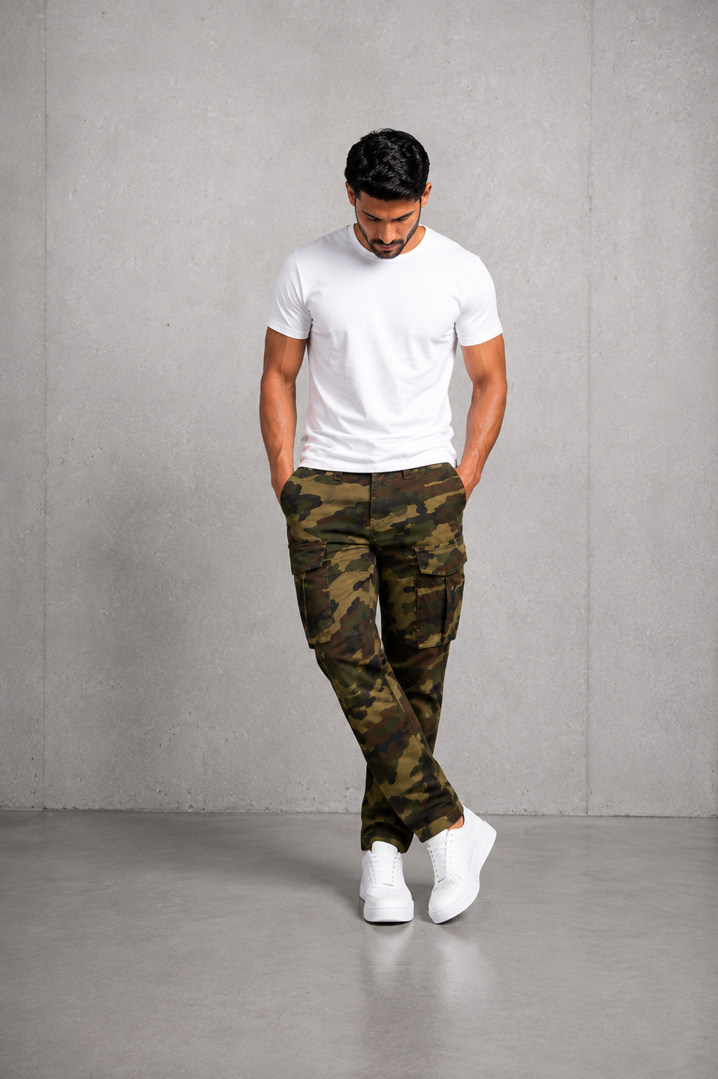 2Y DNM Camo Cargo Pants