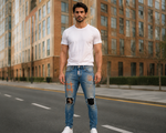 DW Skinny Fit Jeans Pants.(FFFF)