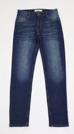Men’s Classic Dark Wash Denim Jeans