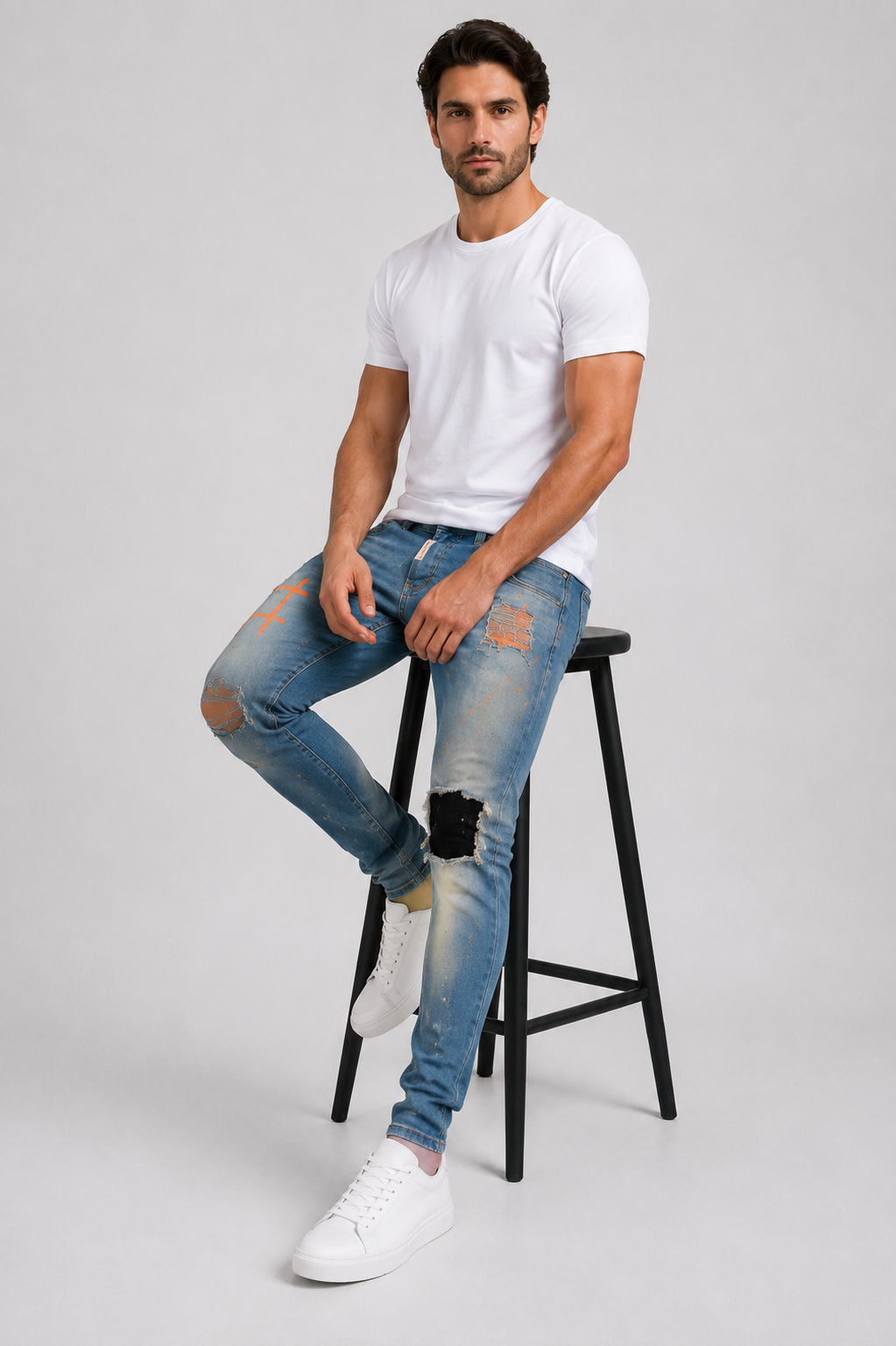 DW Skinny Fit Jeans Pants.(FFFF)