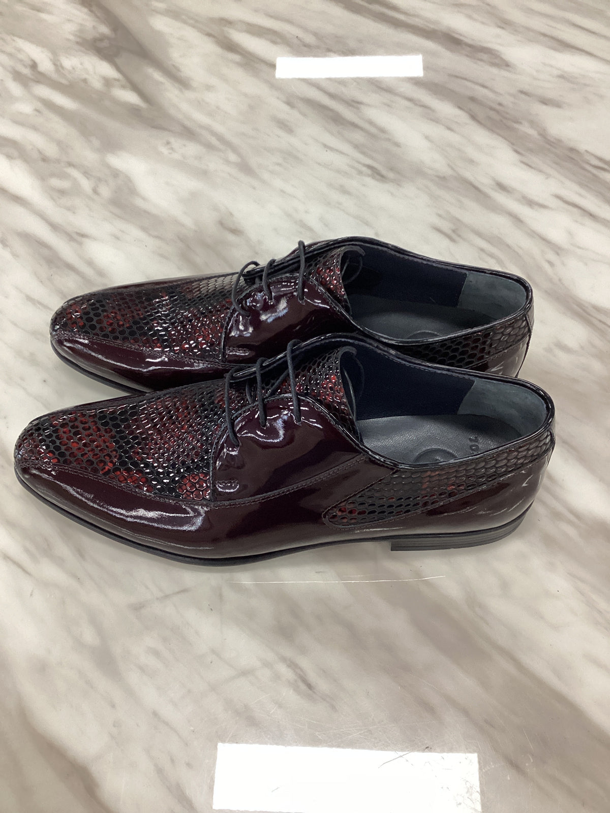 Men’s Patent Shiny Leather Dress Shoes