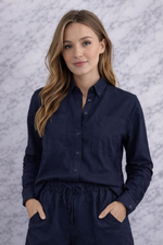 QU Style Women’s Two-Piece Linen Summer Set