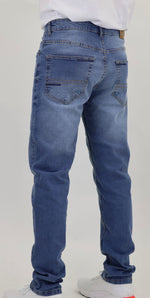 Men’s Fashion Denim Jeans – Indigo Mid Blue