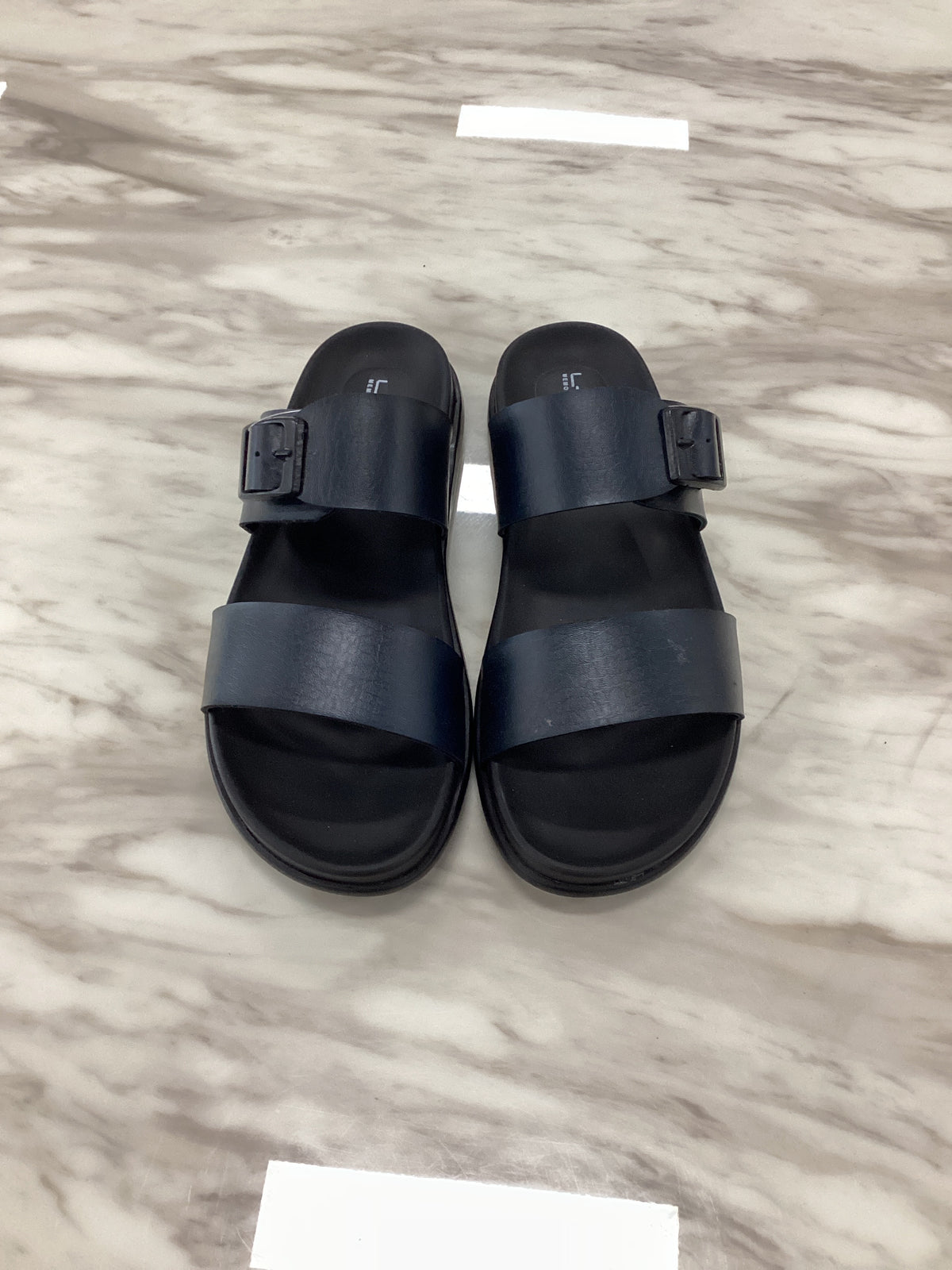L-FOX Men’s Casual Leather Sandals