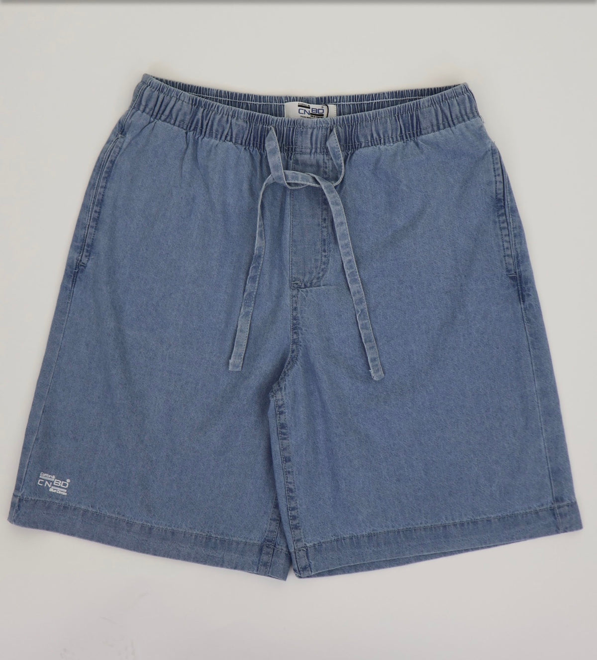 Men’s Denim Drawstring Shorts