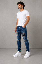 DNM Skinny Fit Jeans Pants.(FFFF)
