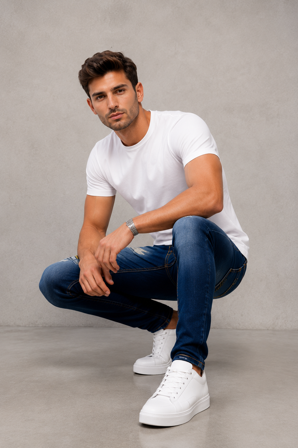DNM Skinny Fit Jeans Pants.(FFFF)