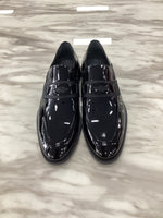 Marco Divaio Men’s Patent Leather Penny Loafers.(FFF)