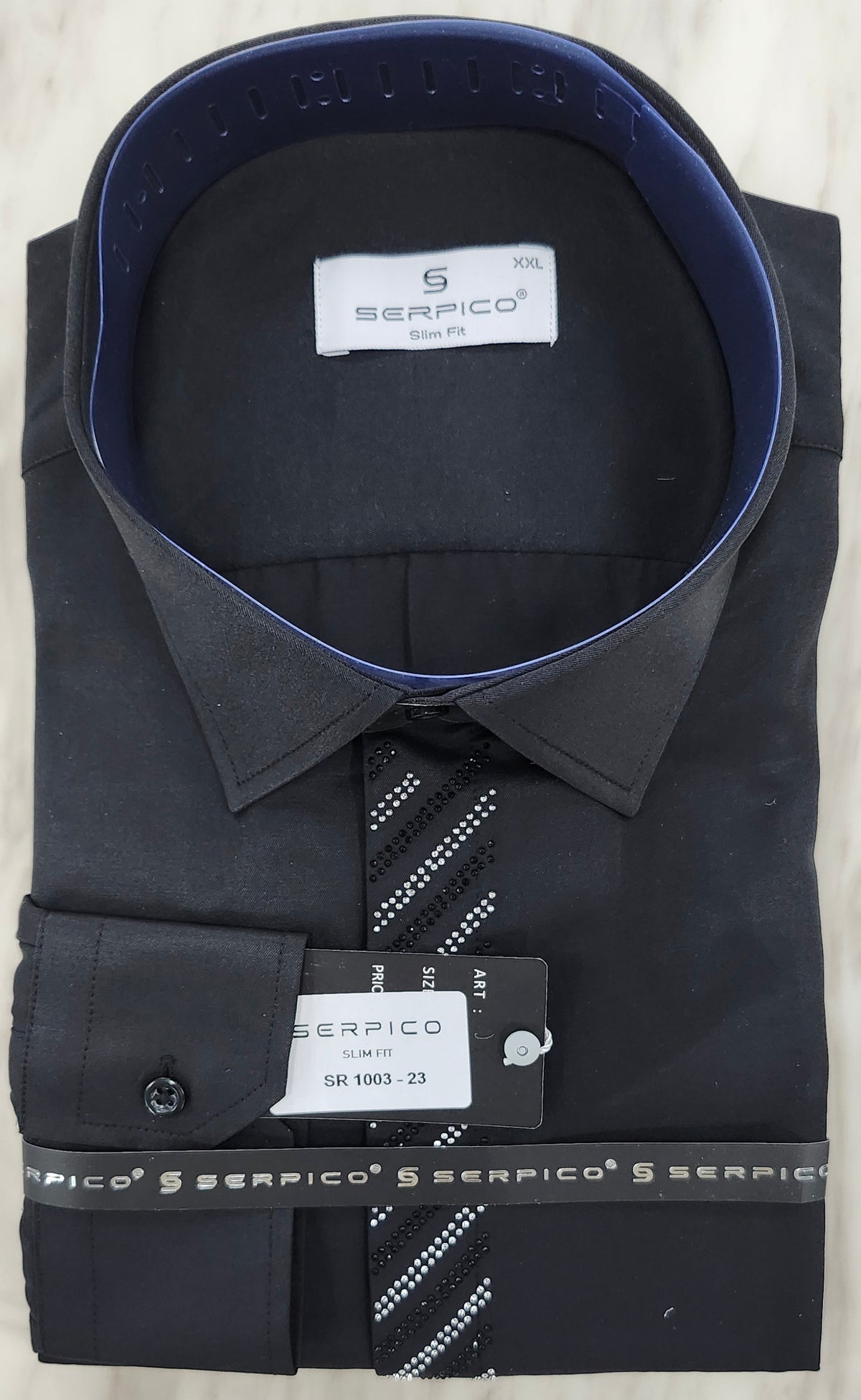 Serpico Men’s Rhinestone Dress Shirt