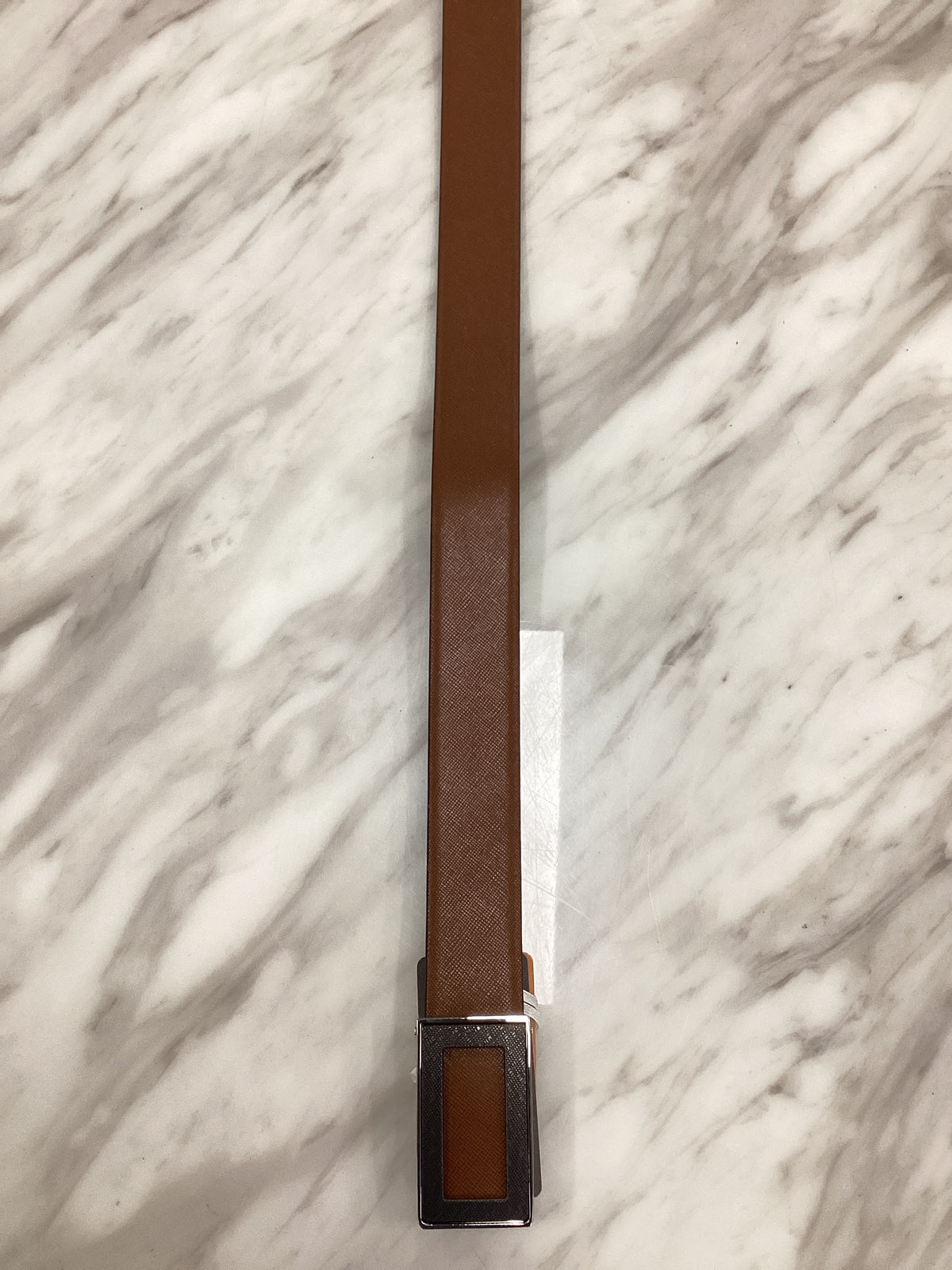 Piccoder Men’s Classic Leather Belt – Hole Buckle