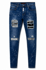 DNM Skinny Fit Jeans Pants.(FFFF)