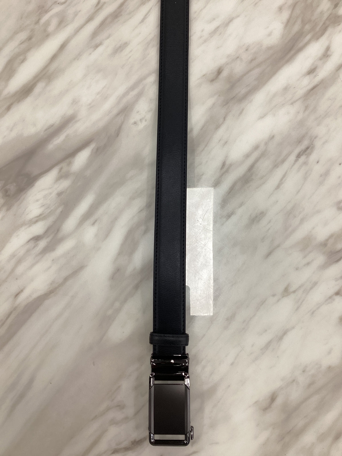 Men’s Ratchet Leather Belt – Automatic Buckle