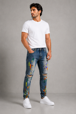 2YDNM Skinny Fit Jeans Pants.(FFFF)