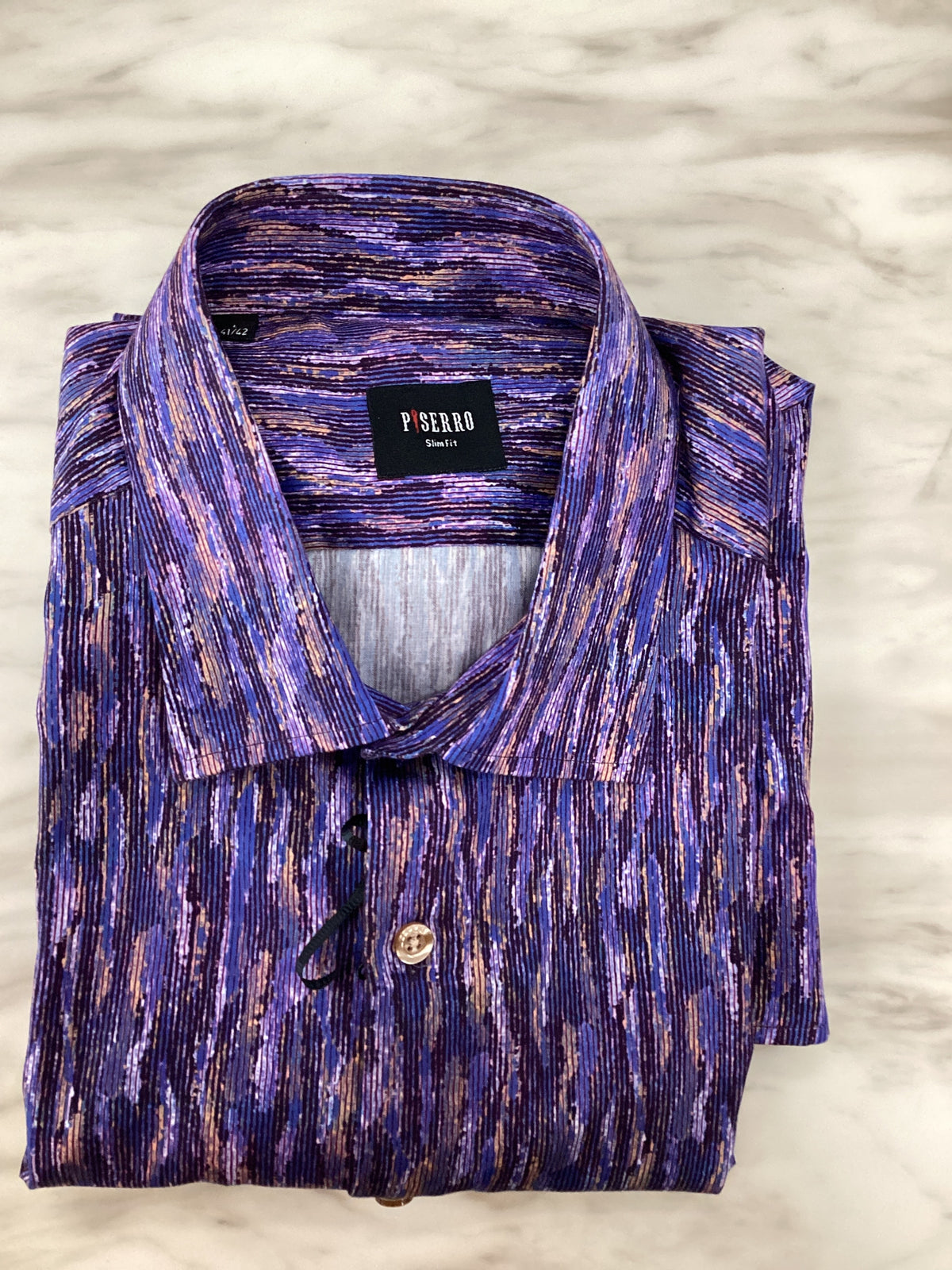 Piserro Men’s Patterned Shirt