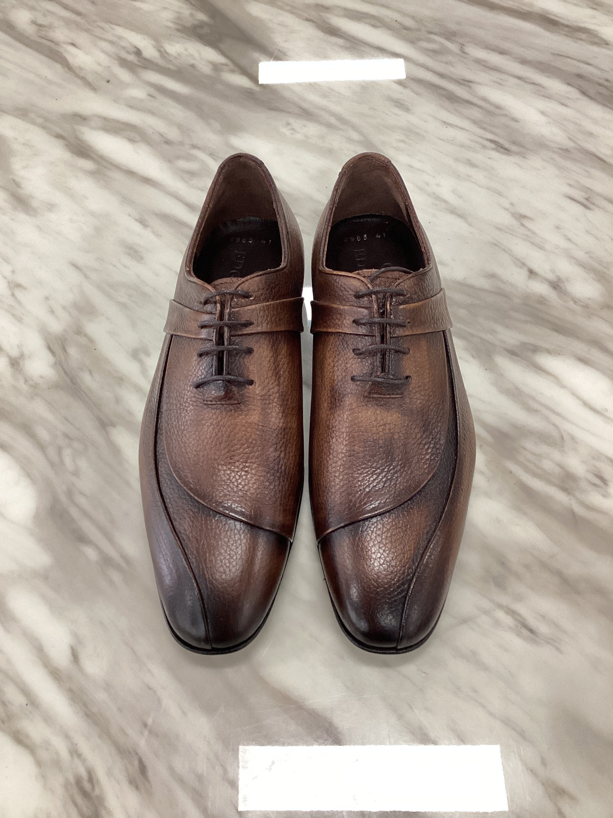Men’s Textured Leather Dress Shoes