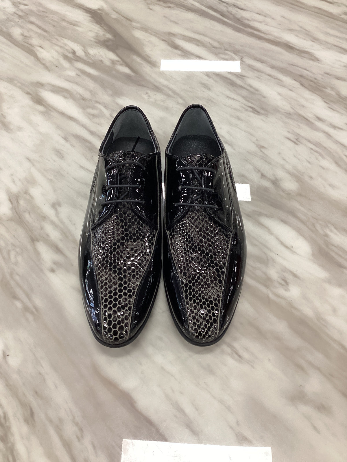 Men’s Patent Shiny Leather Dress Shoes