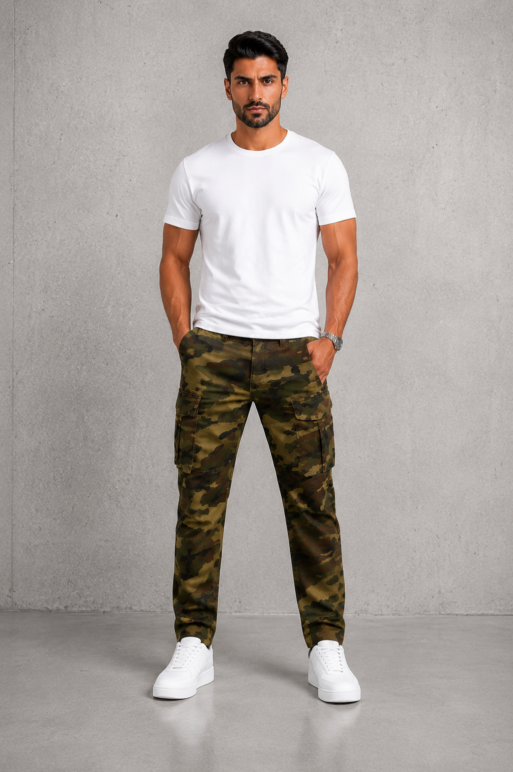 2Y DNM Camo Cargo Pants