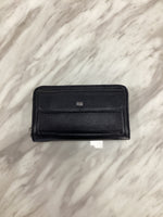 Genuine Leather Long Wallet – Black
