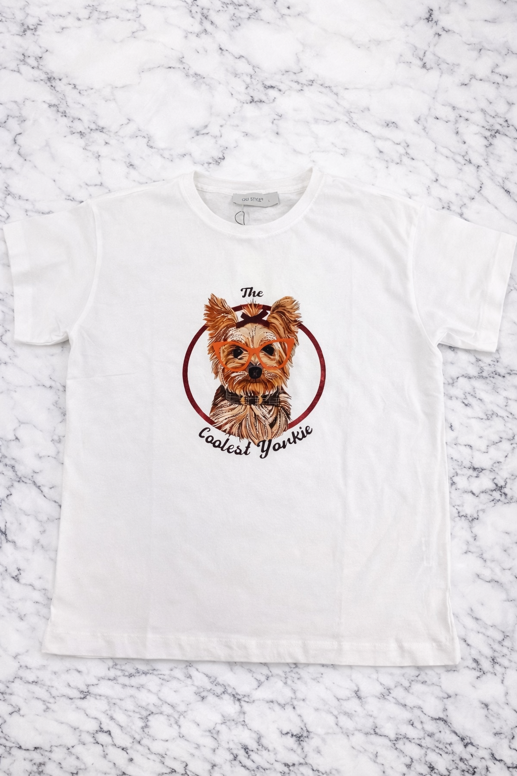 QU Style Women’s Graphic T-Shirt – Coolest Yorkie