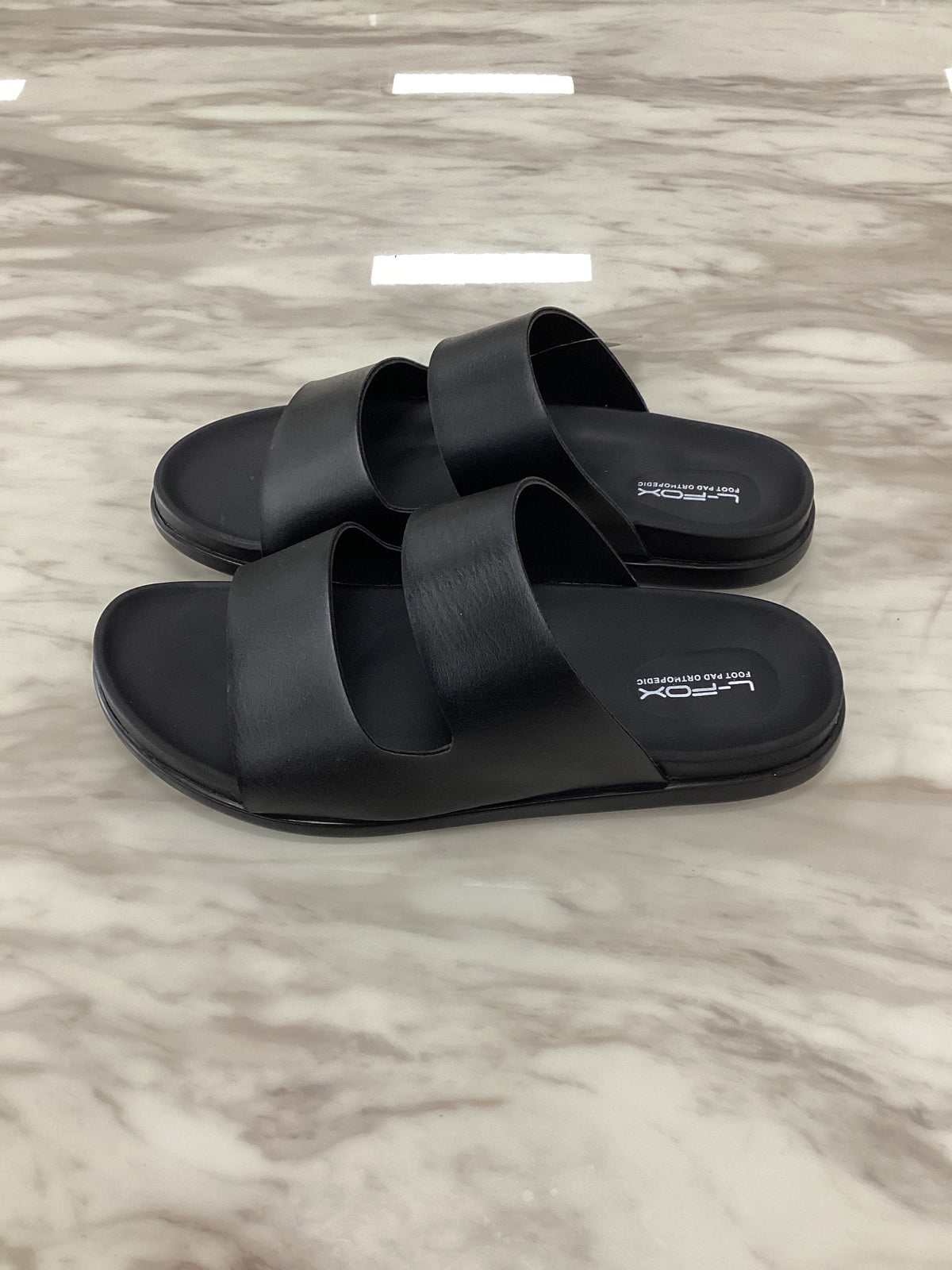L-FOX Men’s Casual Leather Sandals