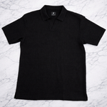 Trelini Men’s Textured Short Sleeve Polo Shirt