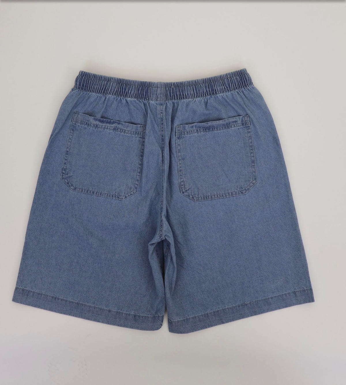 Men’s Denim Drawstring Shorts