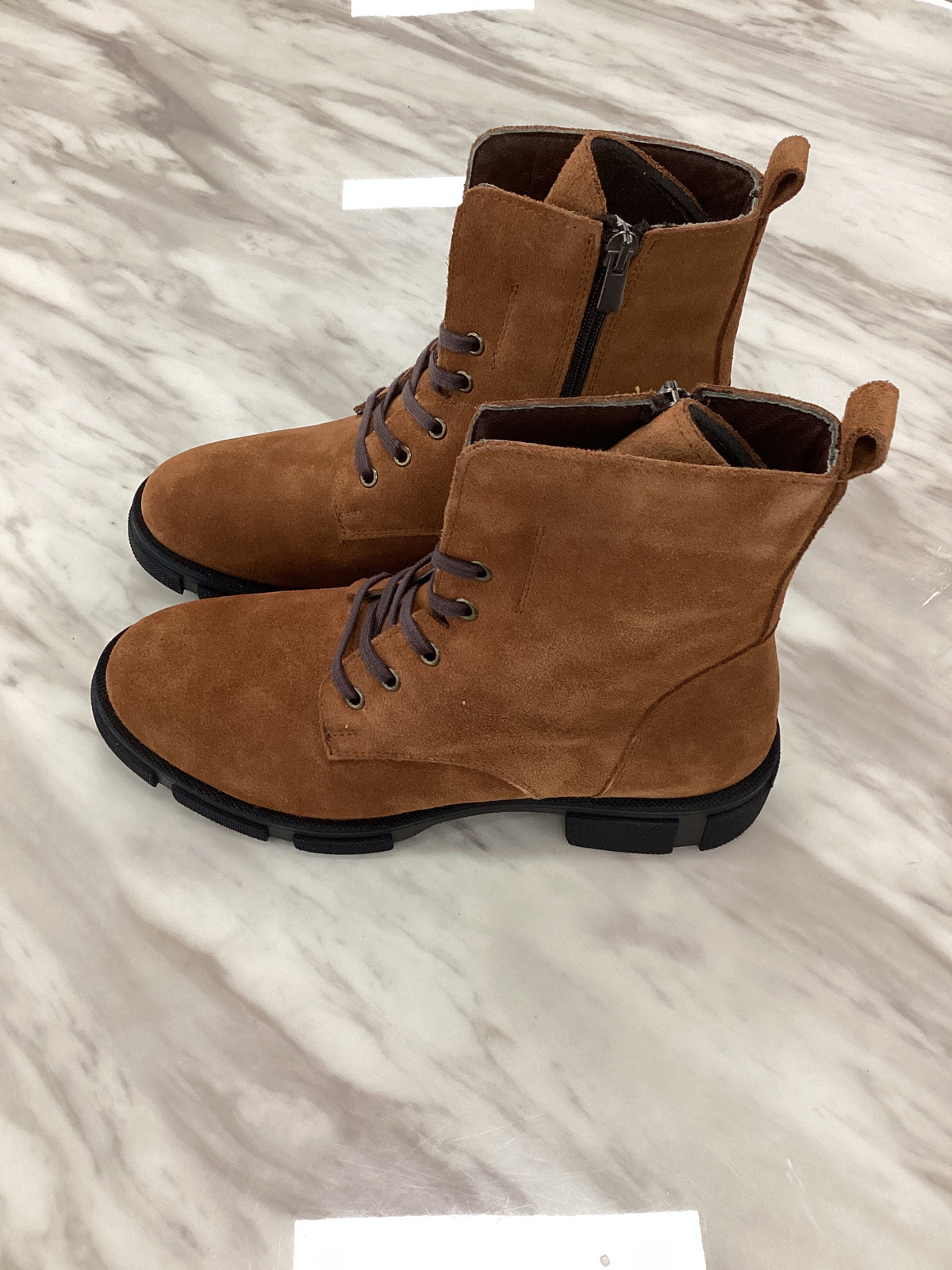 Luiz Paulo Men’s Suede Lace-Up Ankle Boots
