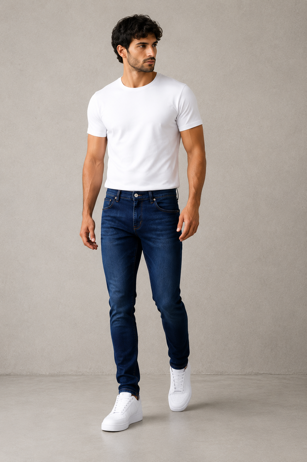 DNM Regular Fit Jeans Pants.(FFFF)