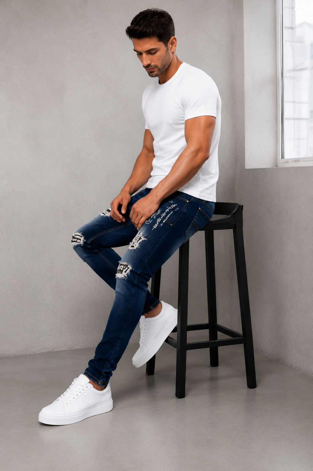 DW Skinny Fit Jeans Pants.(FFFF)