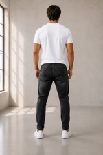 2Y Premium Patched Jeans Pant.(FFFF)