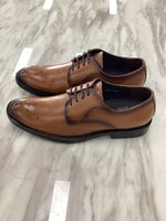 MoonWalker Men’s leather brogue lace-up shoes