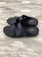 Leefox Men’s Casual Leather Sandals