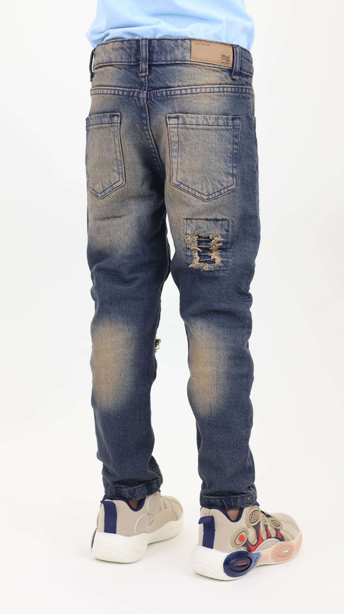 Kids Distressed Denim Jeans