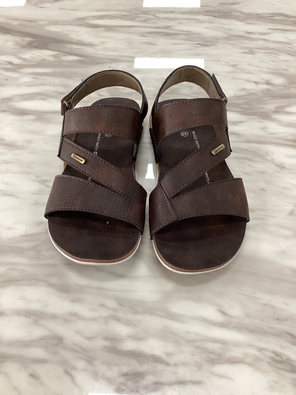 Lee Grain Men’s Casual Leather Sandals