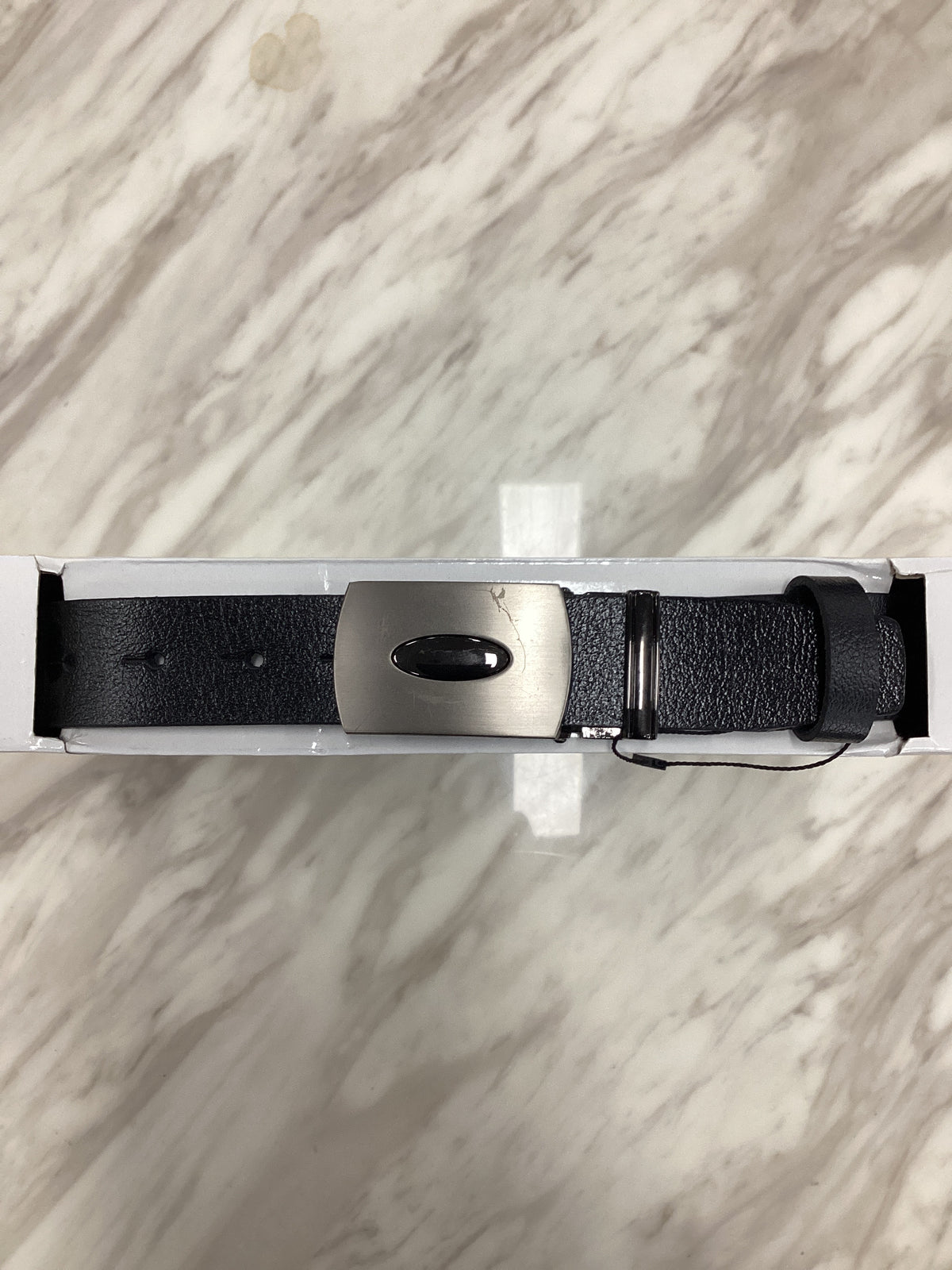 Men’s Classic Leather Belt – Hole Buckle