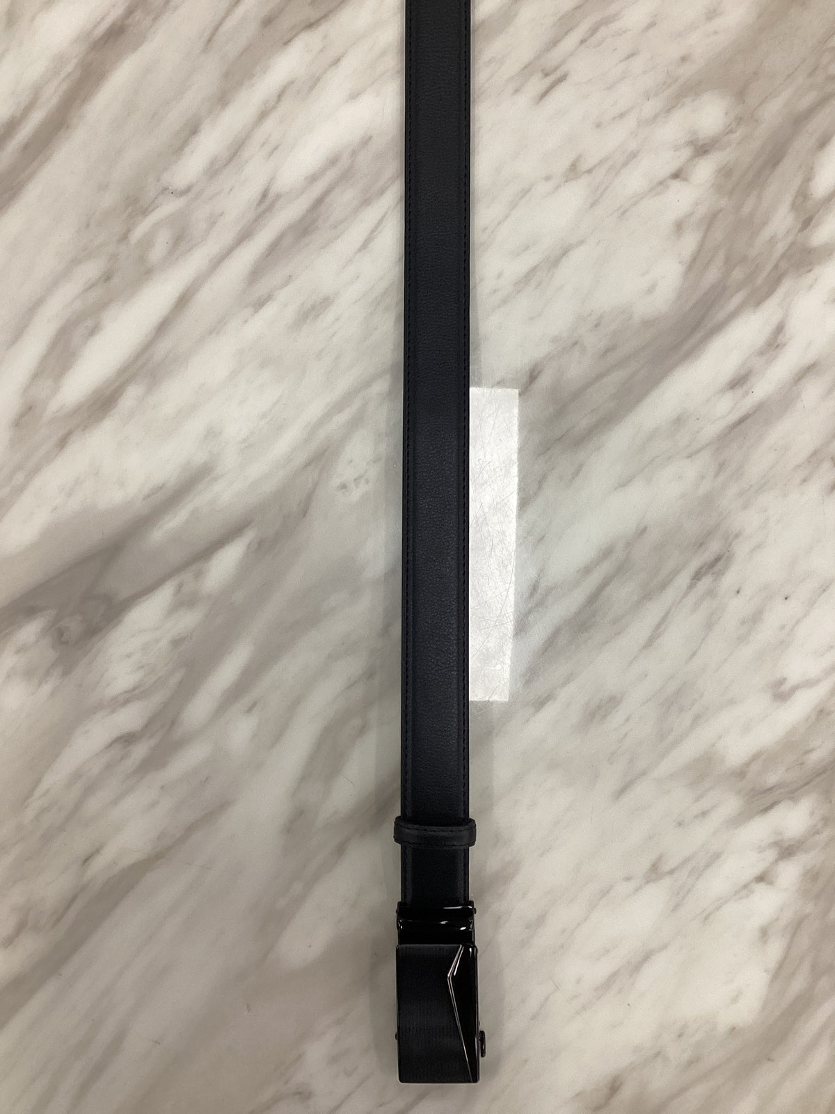 Men’s Ratchet Leather Belt – Automatic Buckle