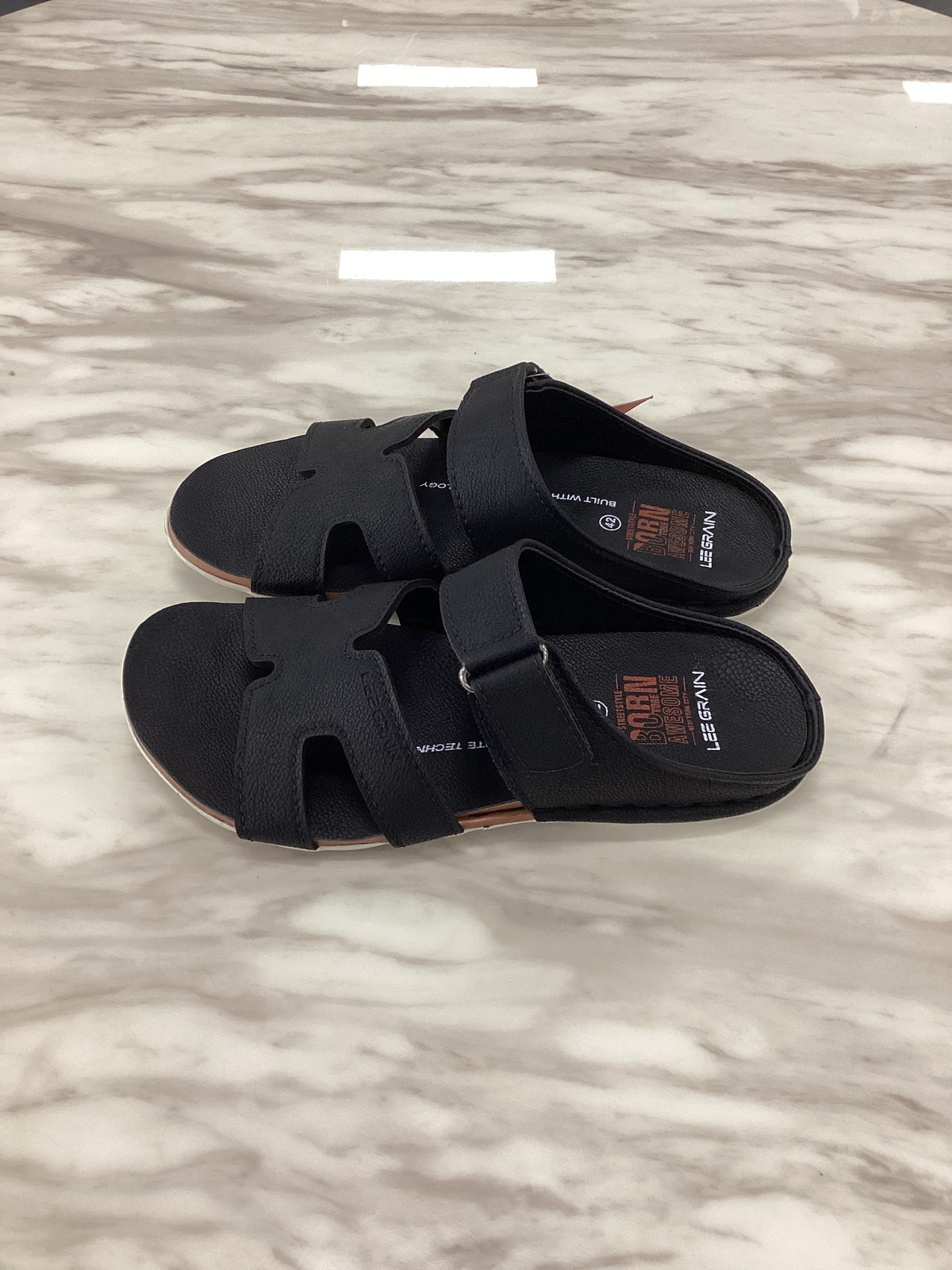 Lee Grain Men’s Casual Leather Sandals