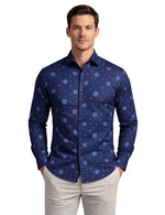 Baybars Men’s Patterned Shirt.(FFF)