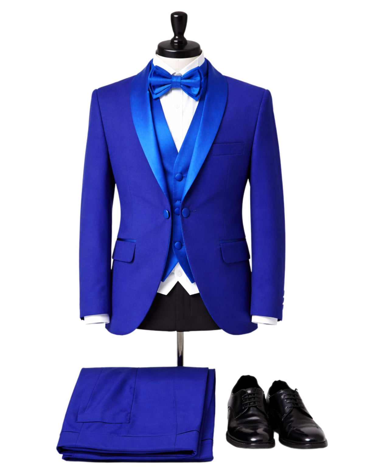 Boys Formal Suit Set – Jacket, Pants, Vest and Bow Tie.