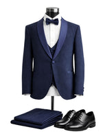 Boys Formal Suit Set – Jacket, Pants, Vest and Bow tie.