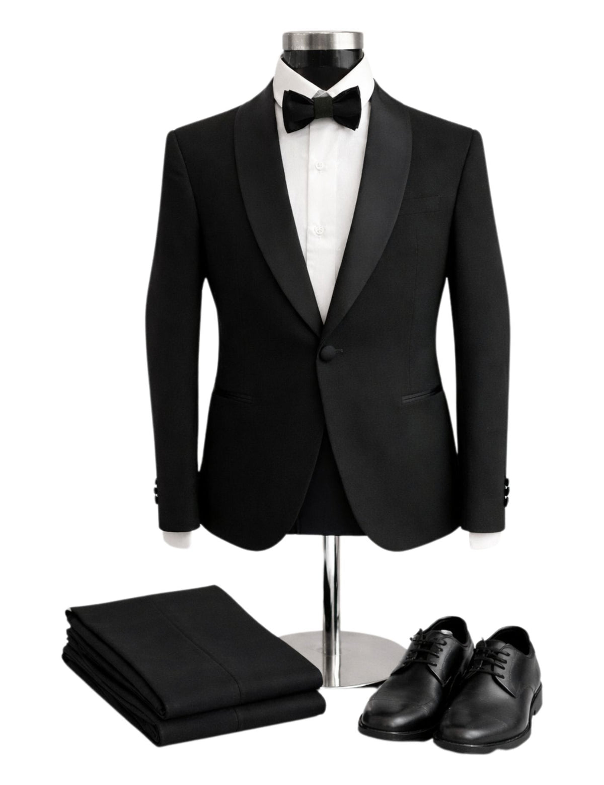 Kids Formal Suit Set – Jacket, Pants, Vest and Bow tie.