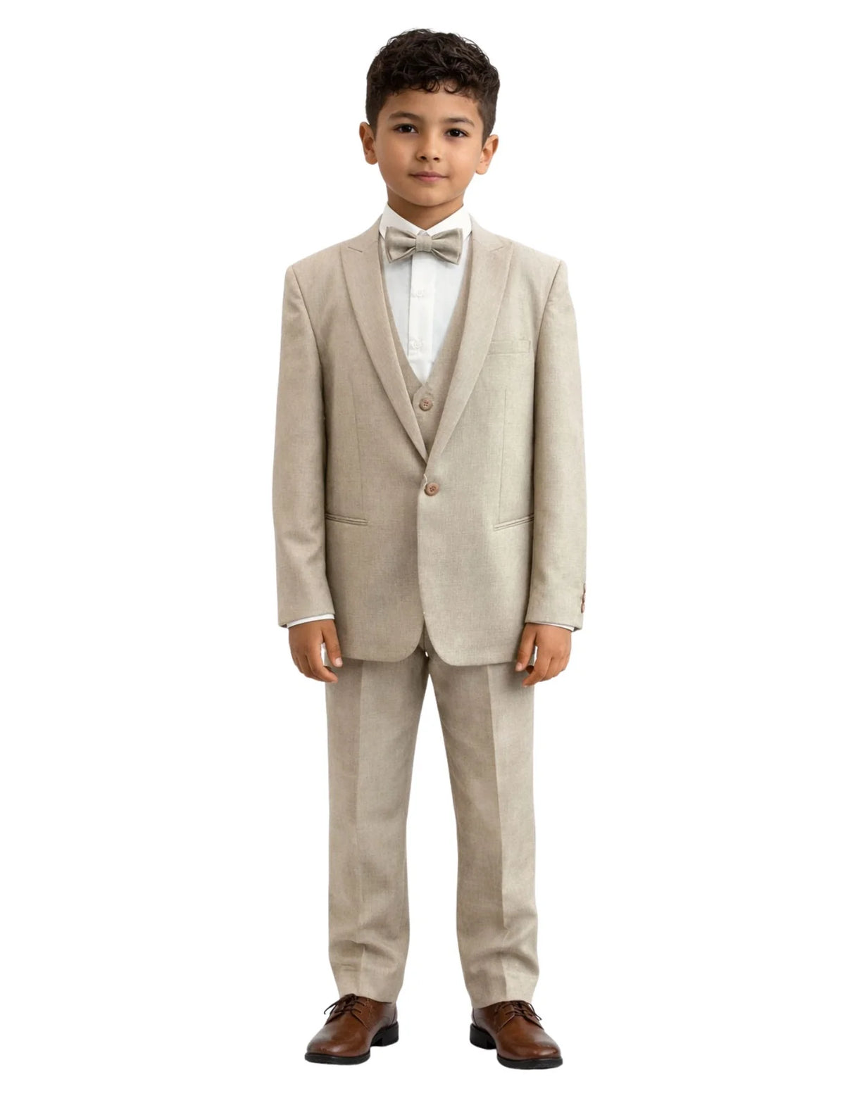 Boys Formal Suit Set – Jacket, Pants, Vest and Bow tie.
