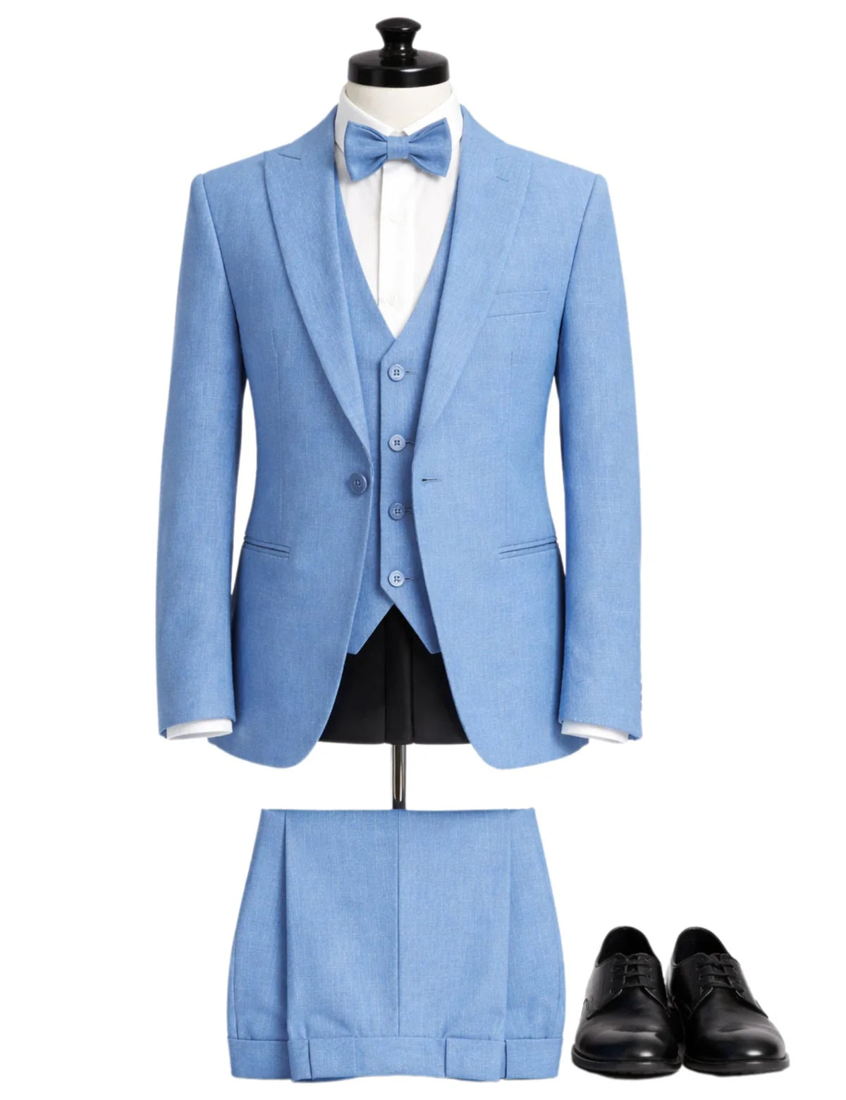 Boys Formal Suit Set – Jacket, Pants, Vest and Bow tie.